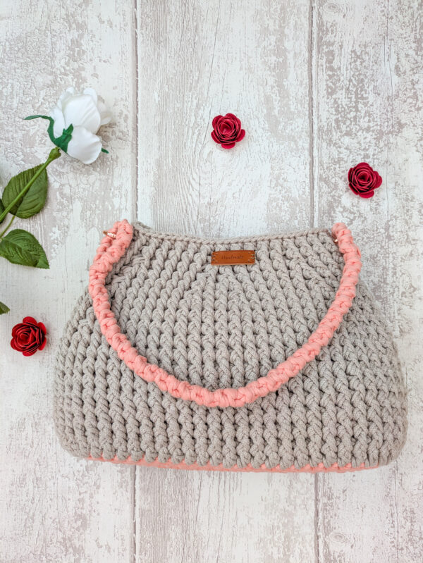 N Sac EOS beige et rose