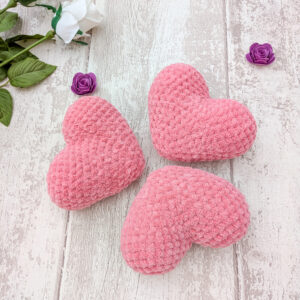 NPeluche Coeur rose