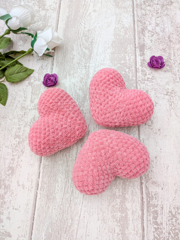 NPeluche Coeur rose