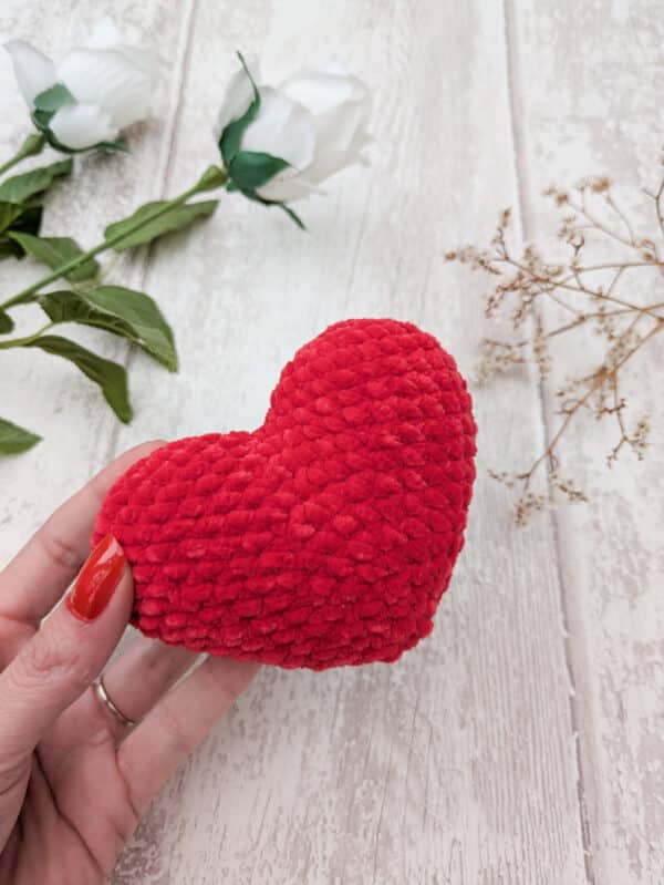 Peluche Coeur rouge