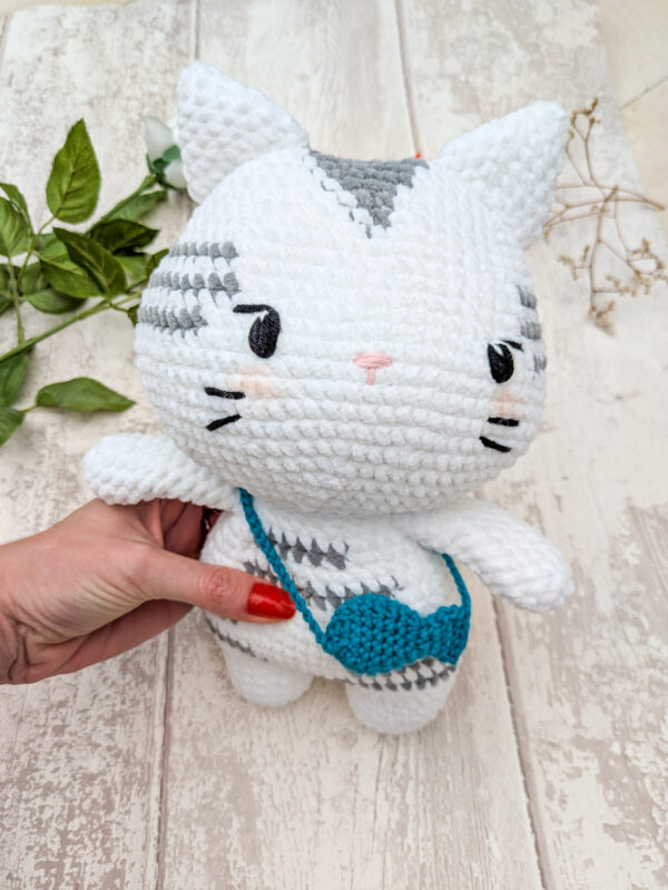 Amigurumi chat tigré