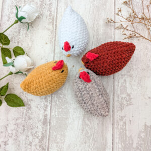 Poule décorative
