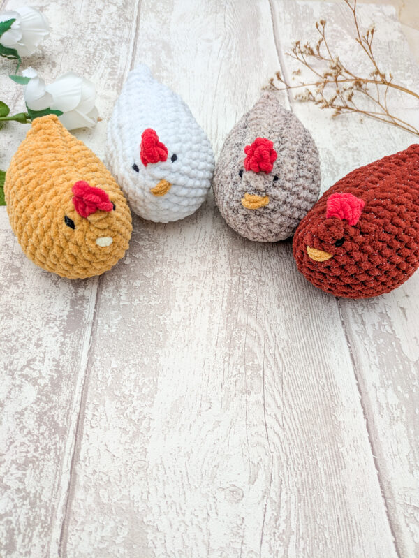 Poule décorative