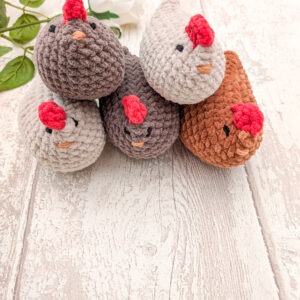 Petite poule décorative