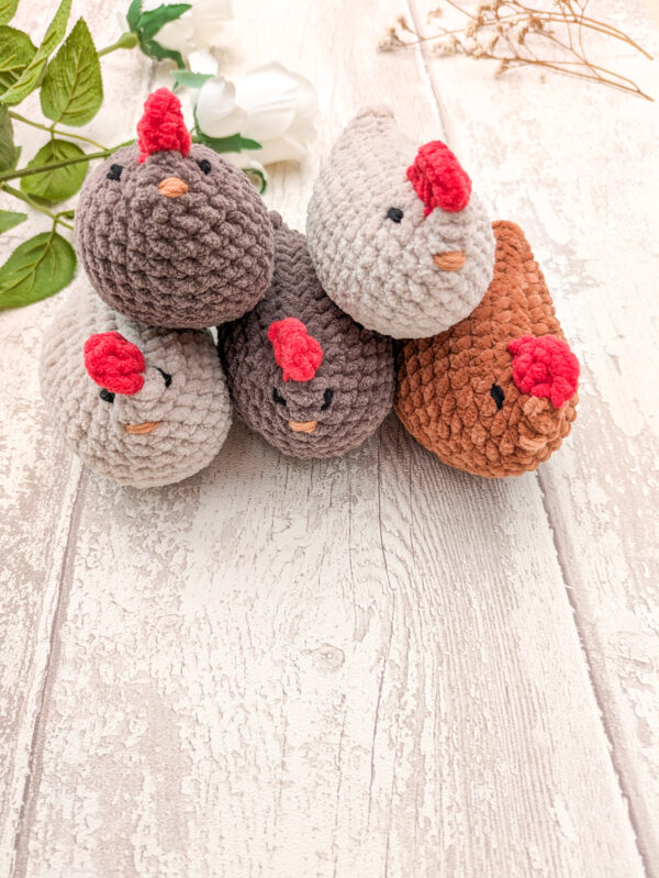 Petite poule décorative