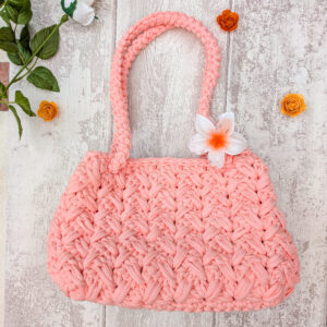 NSac Eglantine rose crochet