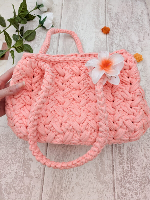 NSac Eglantine rose crochet