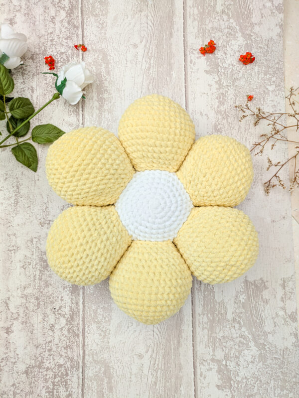 Coussin Fleur décoratif