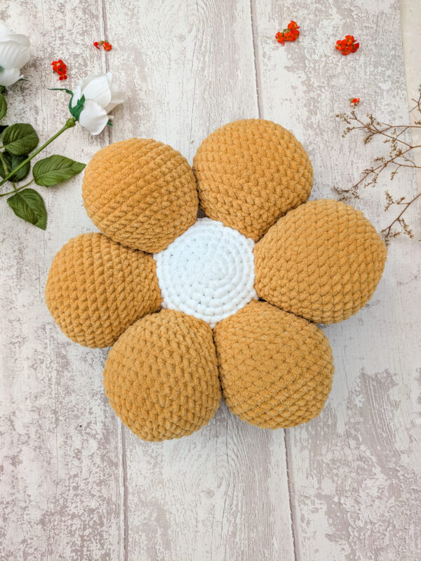 Coussin Fleur décoratif