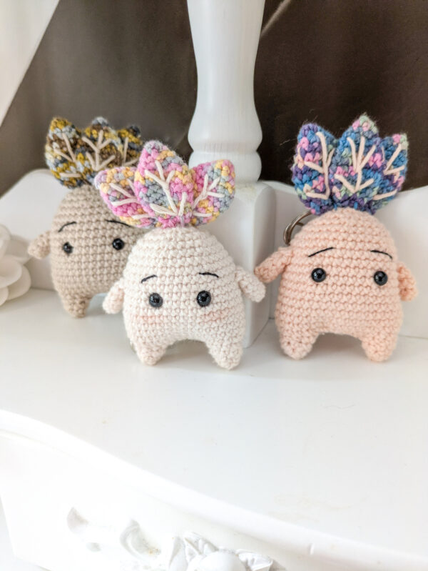 Porte-clés mandragores toutes mignonnes