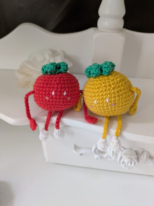 Tomates décoratives rouge et jaune