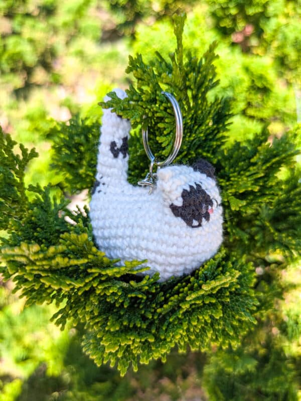 chat porte-cles-kawaii-fait-main