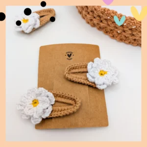 Barrettes-cheveux-bege