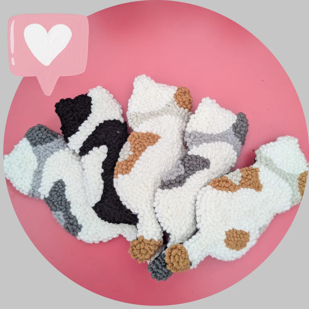 marque-pages-chat-punchneedle