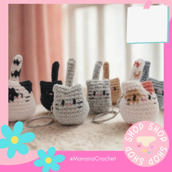 porte-cles-chat-kawaii